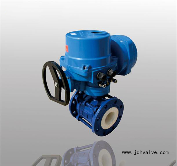Electric vehicle ceramic lined ball valve
