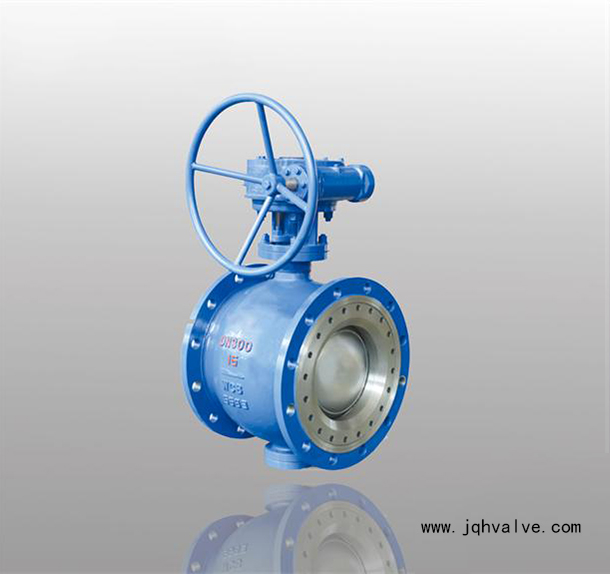 Gear ball valve