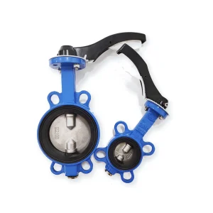 Double Shaft Wafer Butterfly Valve - JQH Valve industrial valve product image